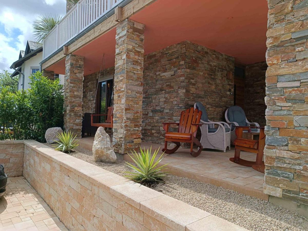 Luxus Ferienwohnung Chalet Seenaehe Schalkenmehren Exterior foto