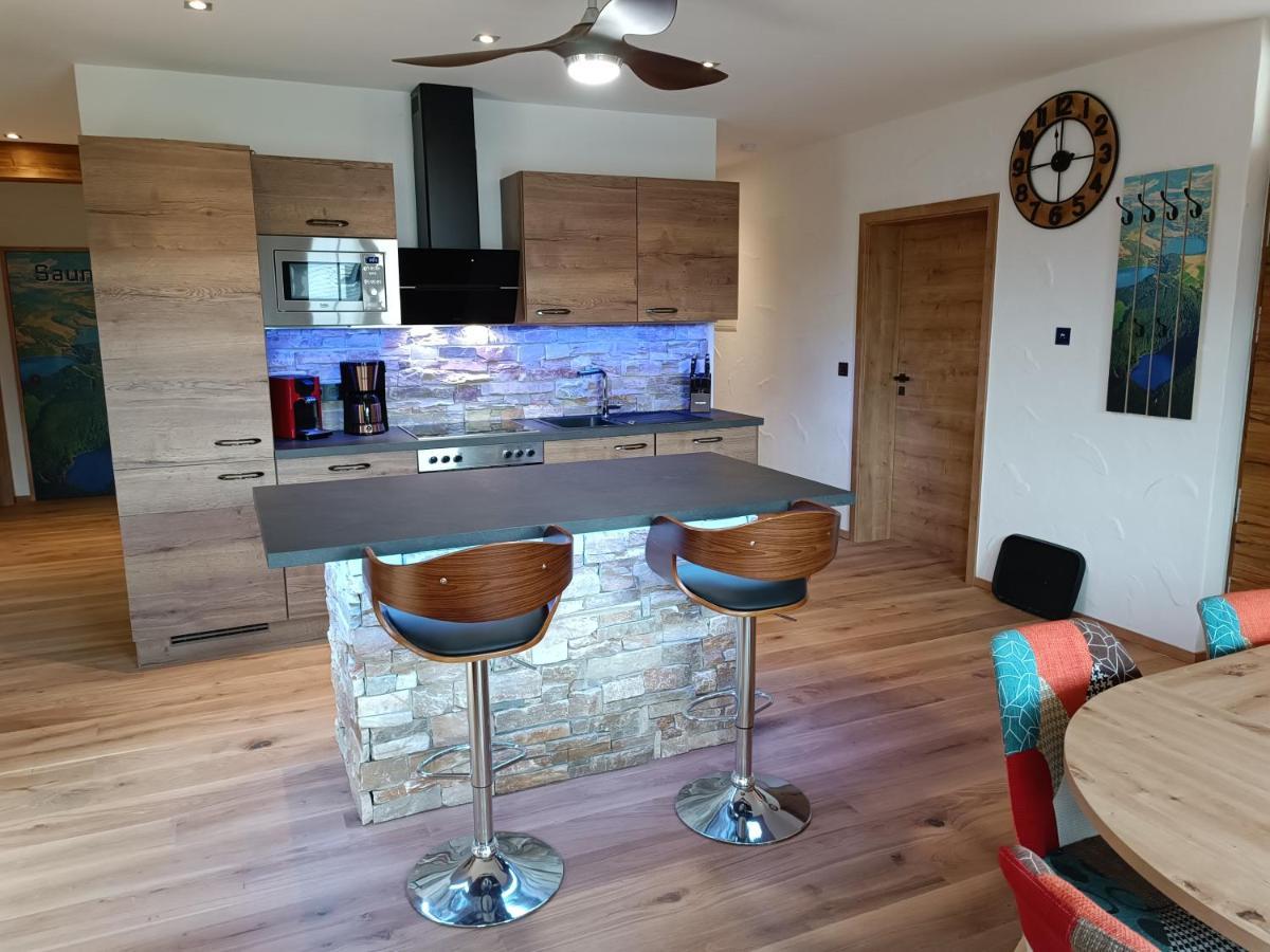 Luxus Ferienwohnung Chalet Seenaehe Schalkenmehren Exterior foto