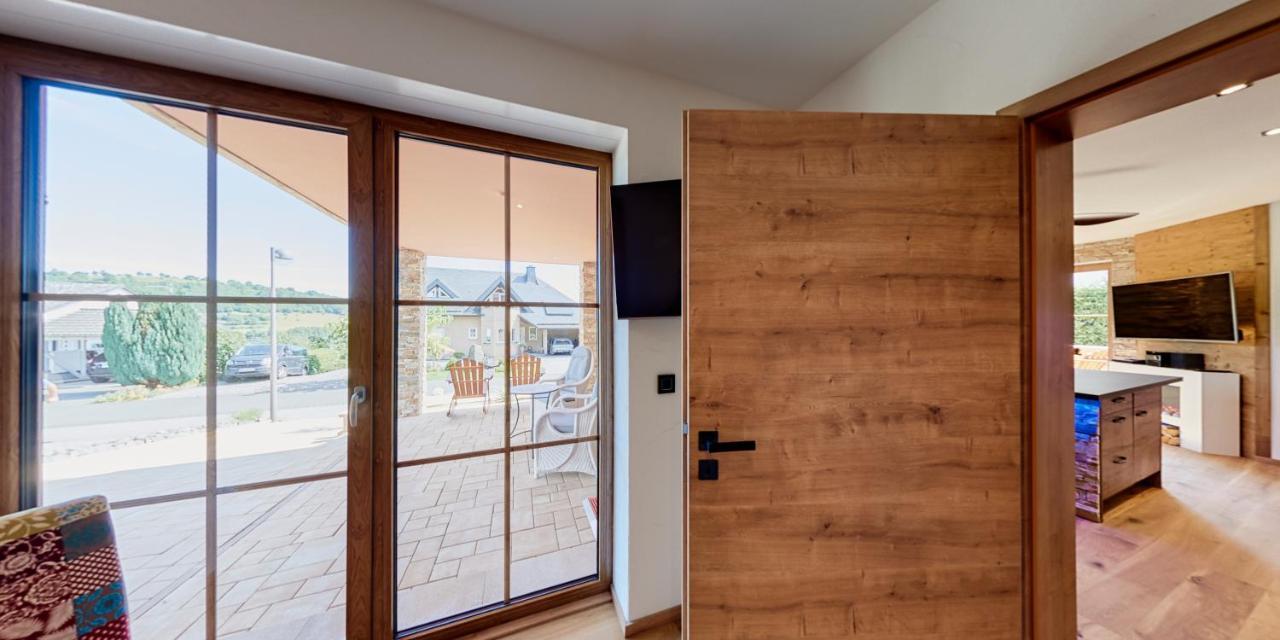 Luxus Ferienwohnung Chalet Seenaehe Schalkenmehren Exterior foto