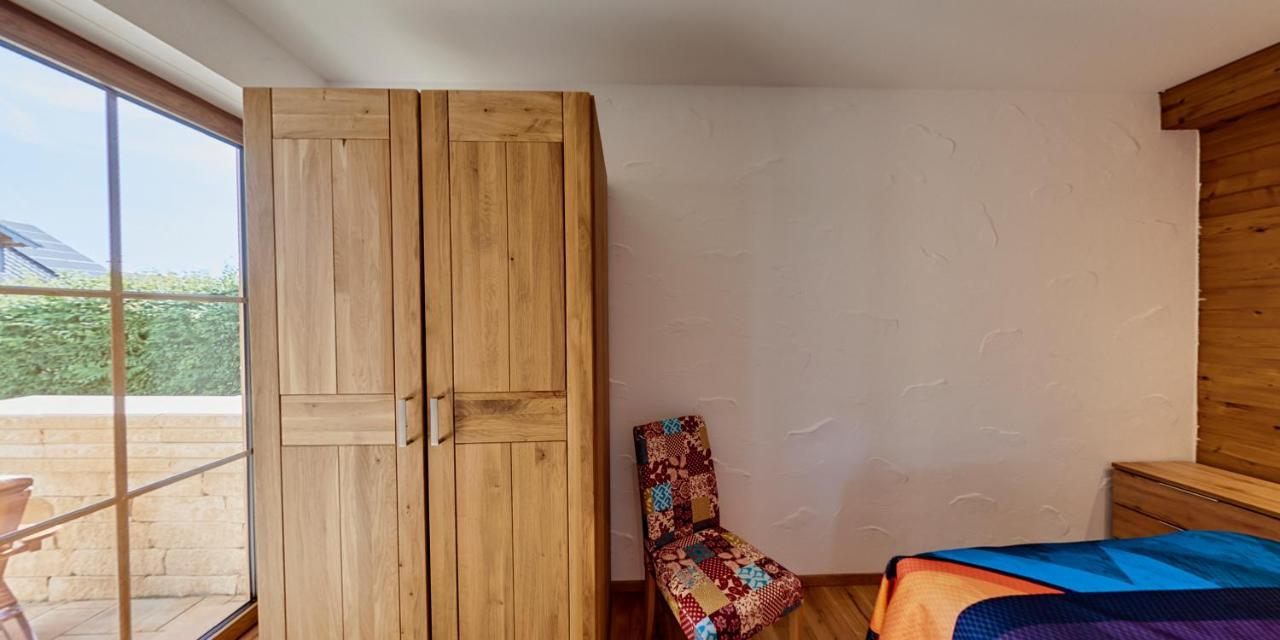 Luxus Ferienwohnung Chalet Seenaehe Schalkenmehren Exterior foto